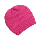 Rose Red Women's Knitted Beanie Hat