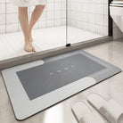 Grey Soft Diatom Quick Dry Bath Mat