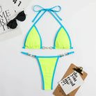 Stylish 2-Piece Bikini Set - Green